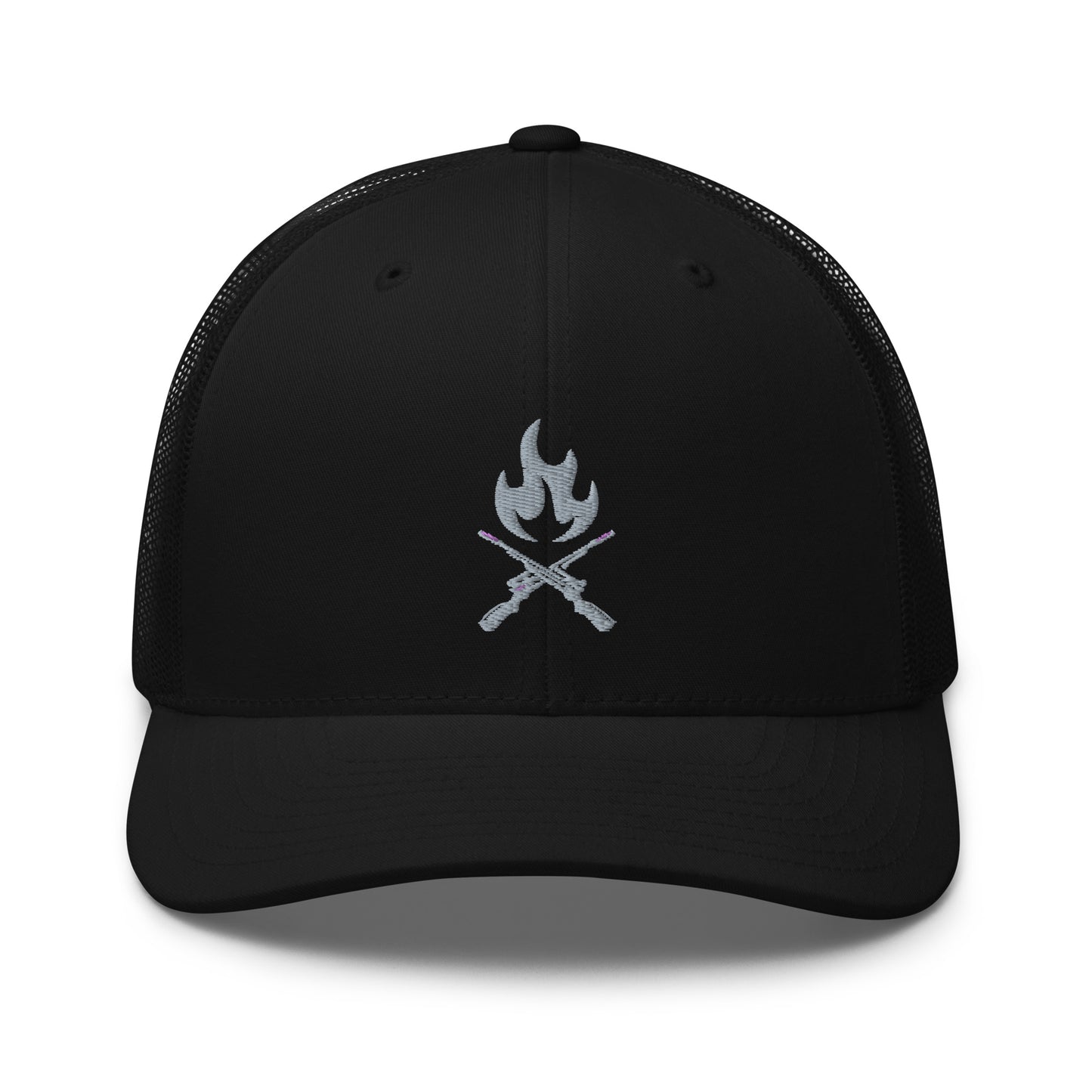 Rifles & Flames Emblem Hat