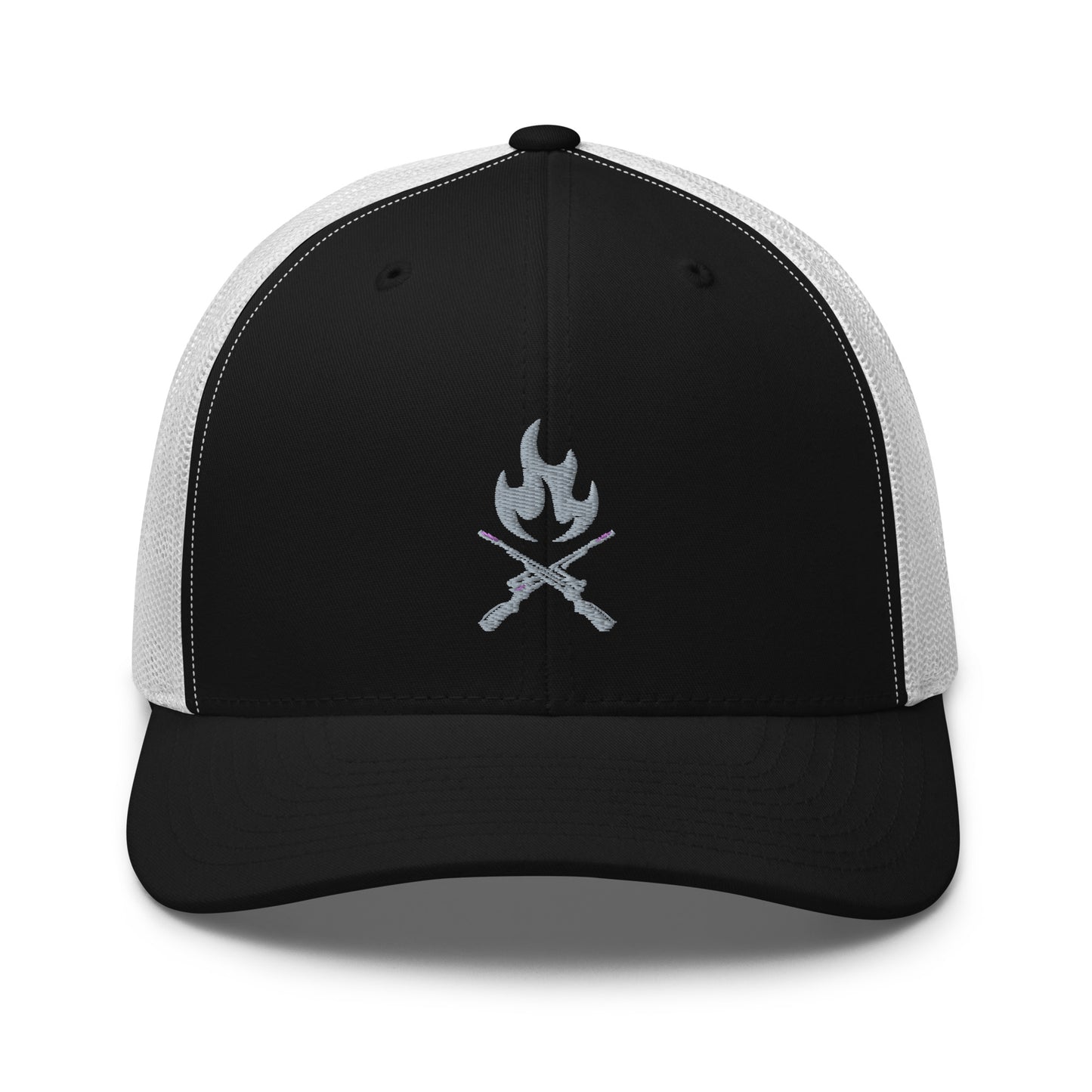 Rifles & Flames Emblem Hat