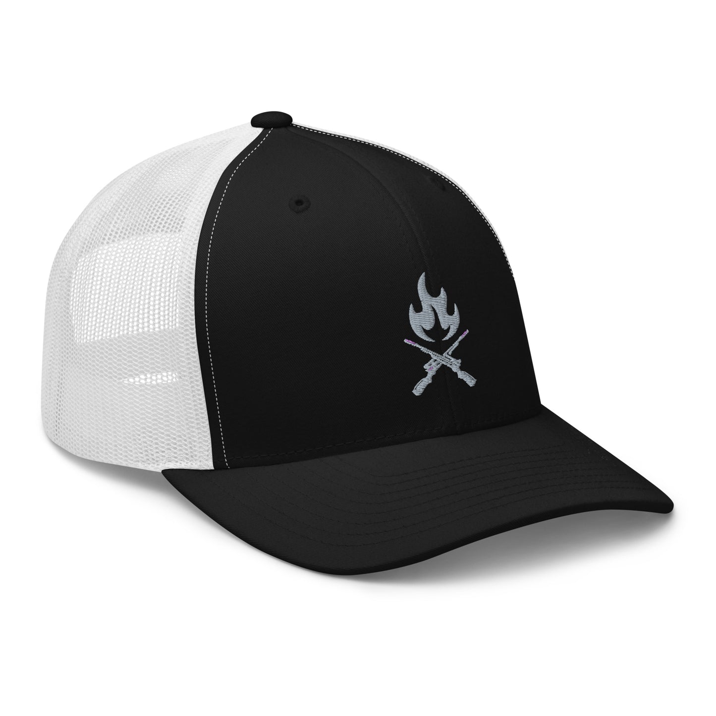 Rifles & Flames Emblem Hat