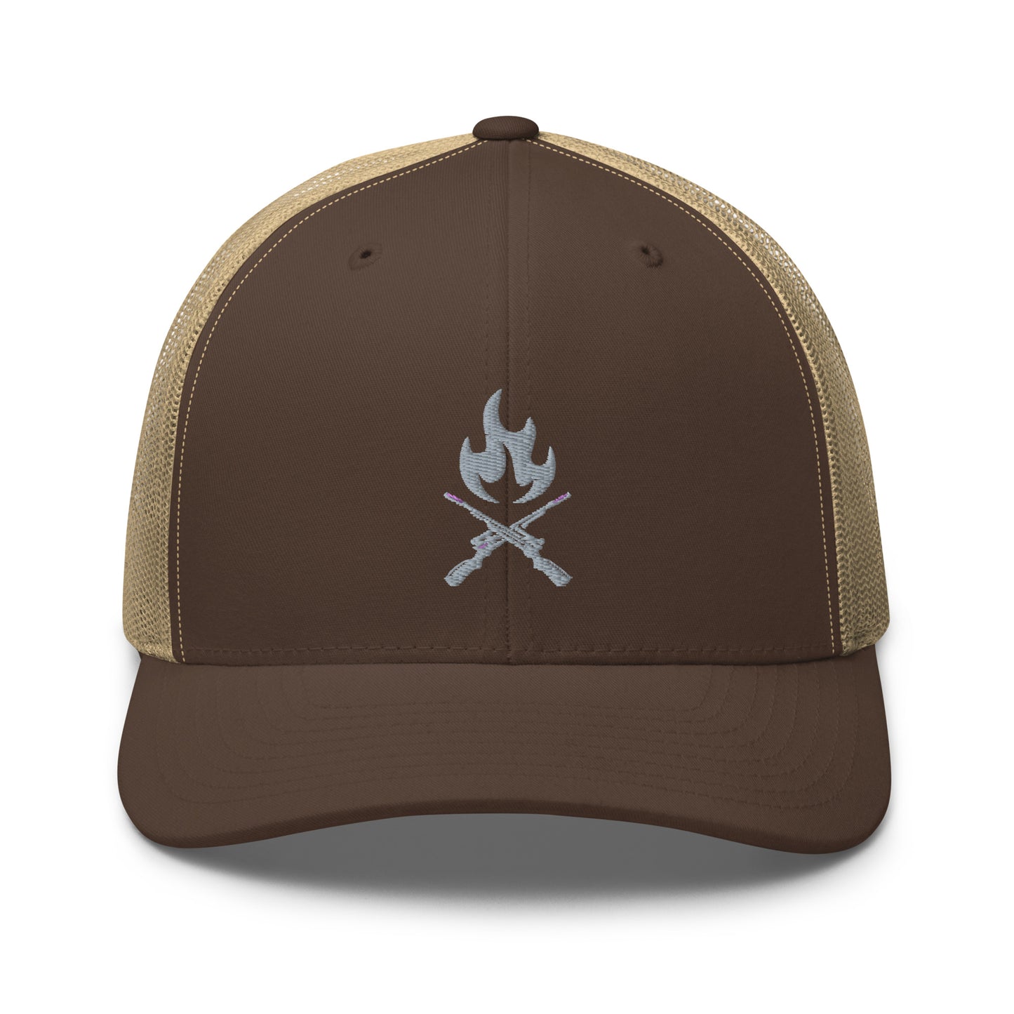 Rifles & Flames Emblem Hat