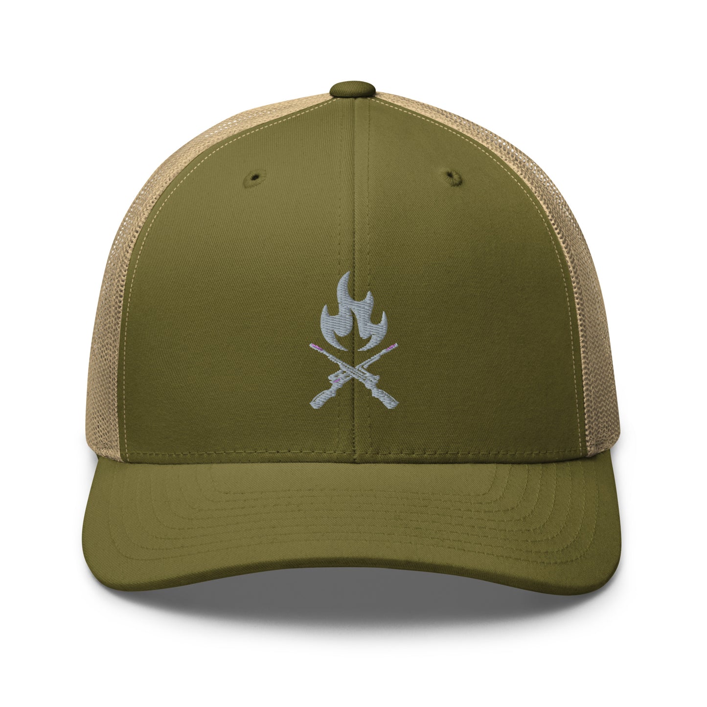 Rifles & Flames Emblem Hat