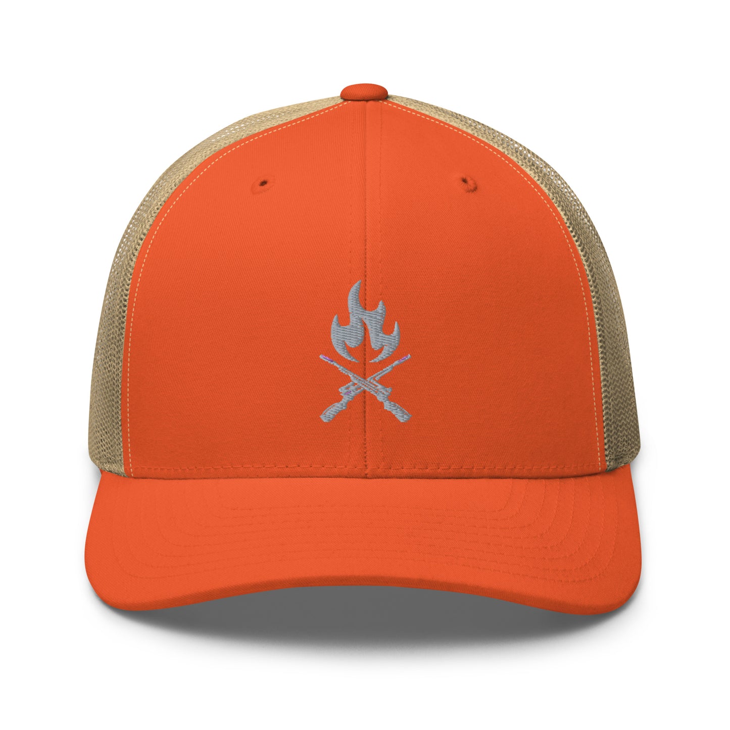 Rifles & Flames Emblem Hat