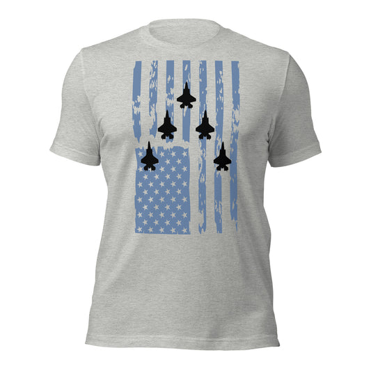 Skybound Glory: American Flag Jets Tee