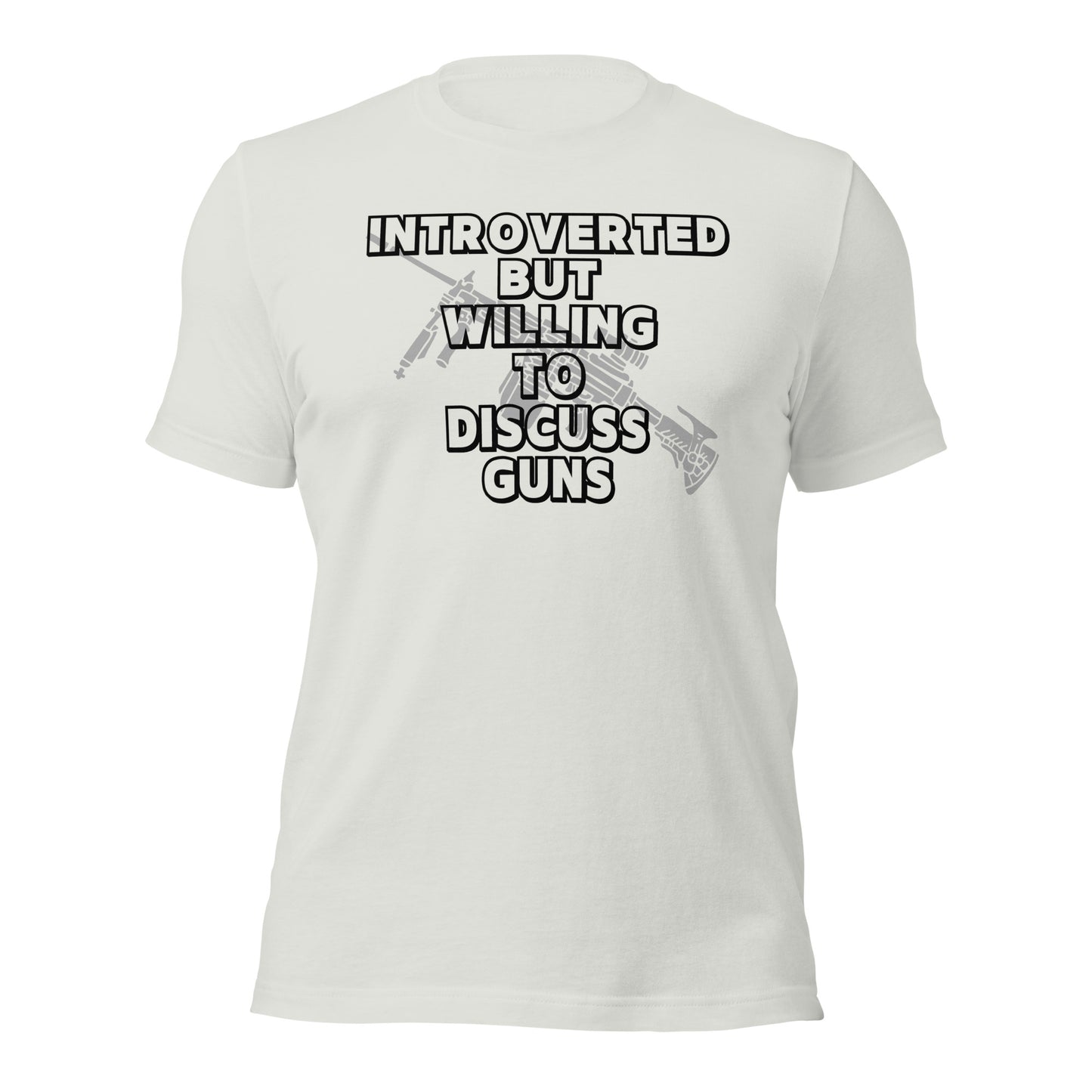 Trigger Talker Tee: Introverted Gun Enthusiast