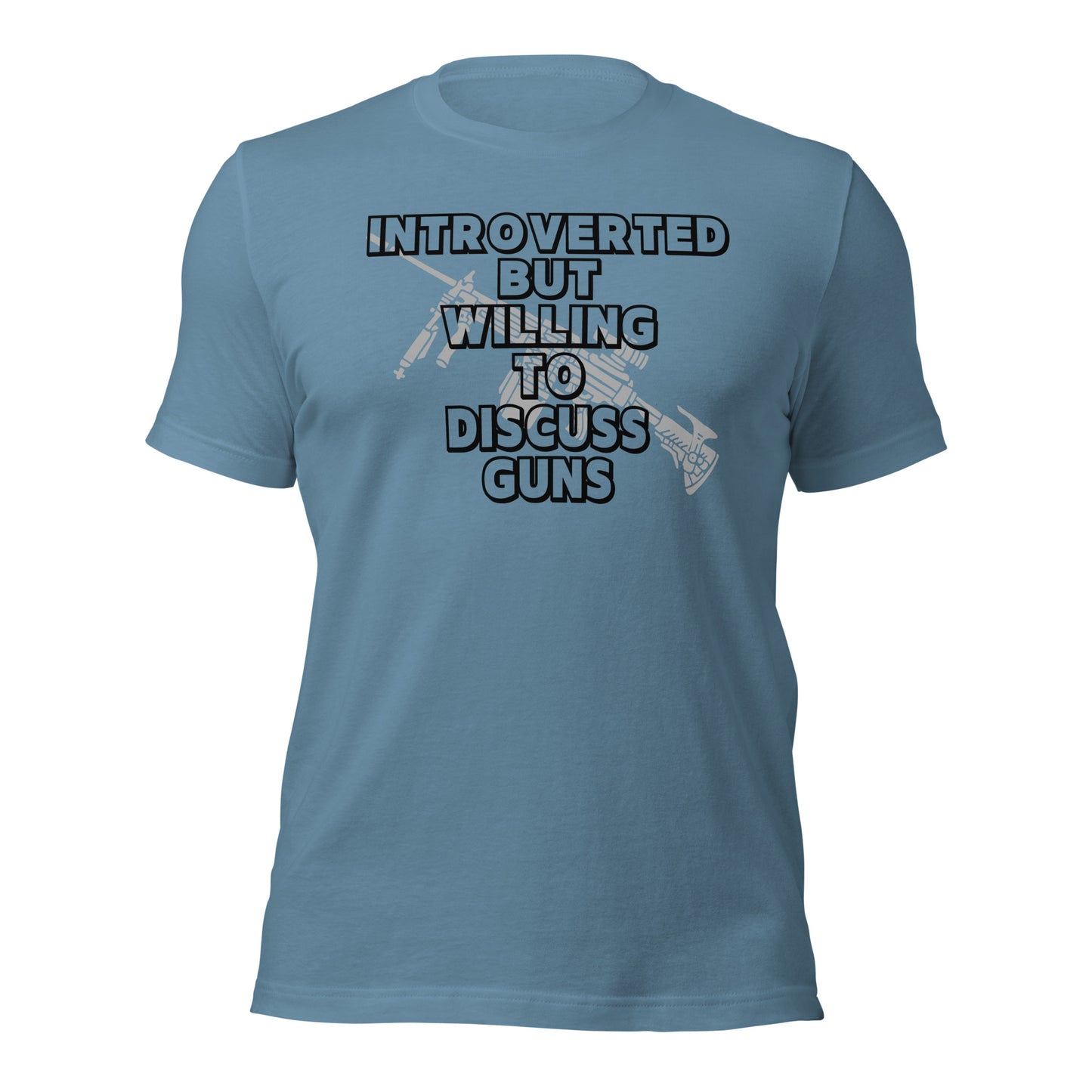 Trigger Talker Tee: Introverted Gun Enthusiast