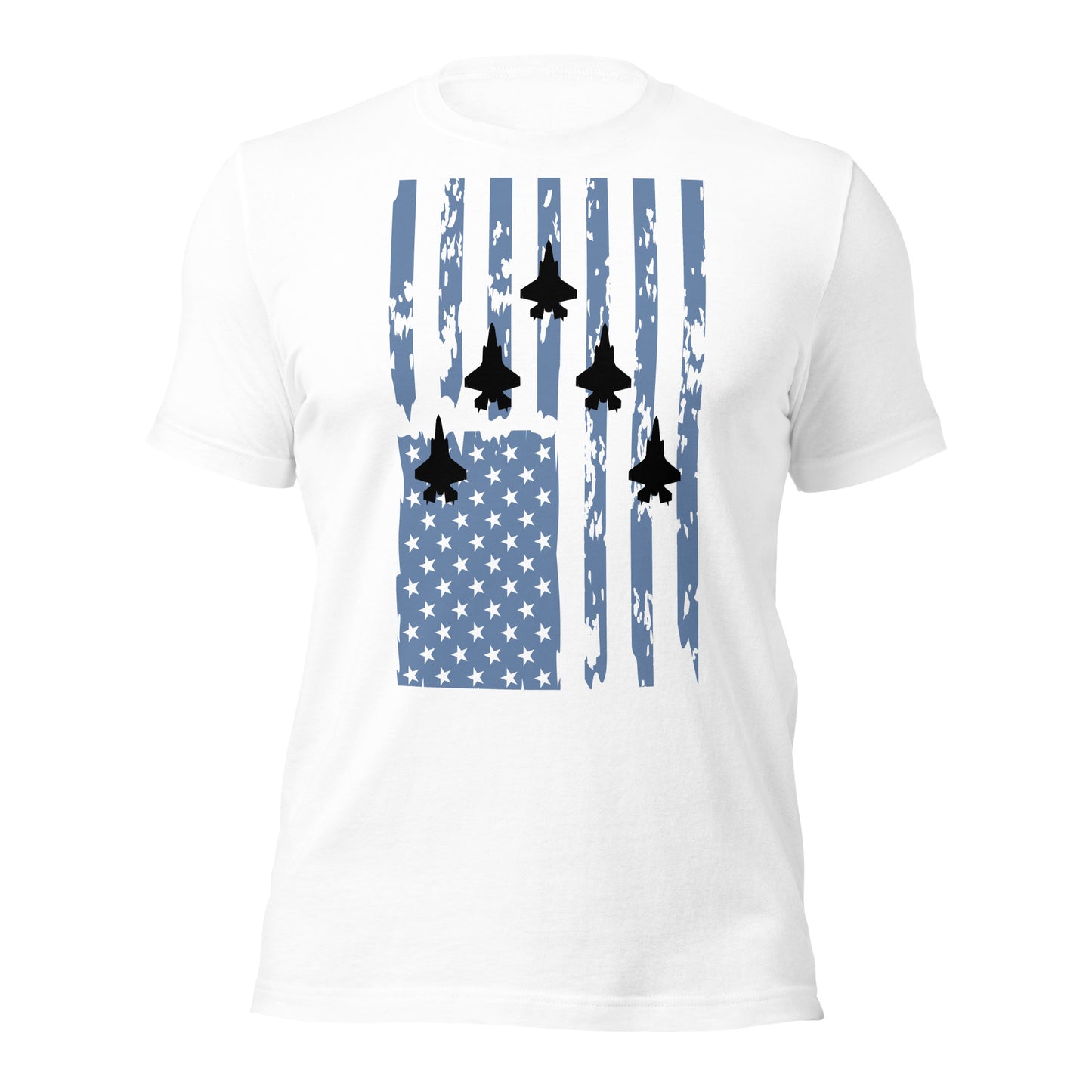 Skybound Glory: American Flag Jets Tee